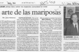 El arte de las mariposas  [artículo] Jessica Marticorena.