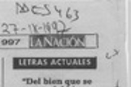 Letras actuales  [artículo].