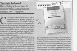 Travesía infernal  [artículo] Manuel Peña Muñoz.