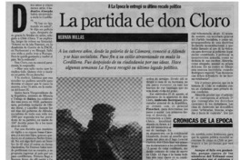 La partida de don Cloro