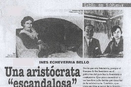 Una aristócrata "escandalosa"