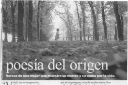 Poesía del origen  [artículo].