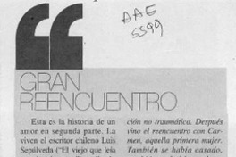 Amores en dos capítulos  [artículo] Mónica Rojas R.