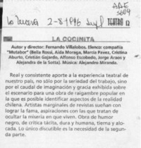 Teatro  [artículo].