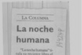 La noche humana