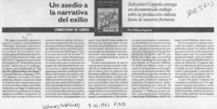 Un asedio a la narrativa del exilio  [artículo] Milton Aguilar.