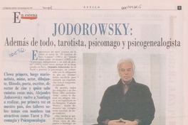 Jodorowsky, además de todo, tarotista, psicomago y psicogenealogista