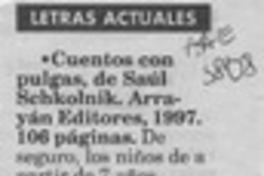 Letras actuales  [artículo].