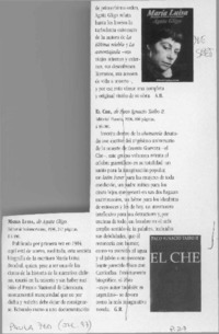 María Luisa  [artículo] A. B.