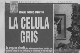La célula gris  [artículo] Antonio Martínez.