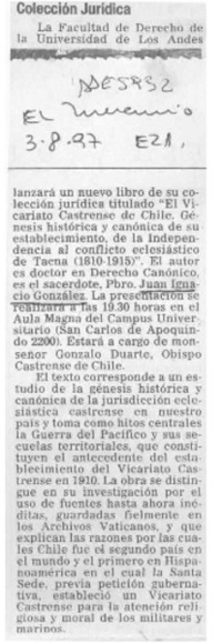 Colección jurídica  [artículo].