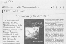 "El Soñar y los artistas"  [artículo]