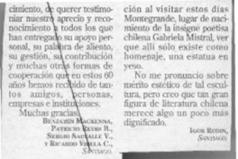 Montegrande y Gabriela  [artículo] Igor Rudin.