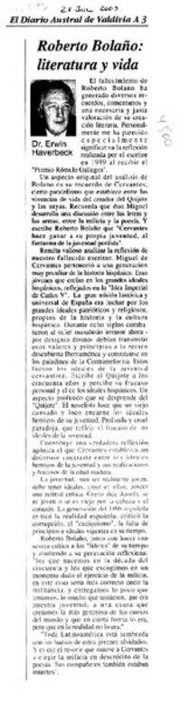 El Nobel de España  [artículo].