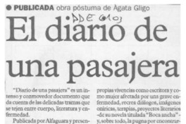 El Diario de una pasajera  [artículo].
