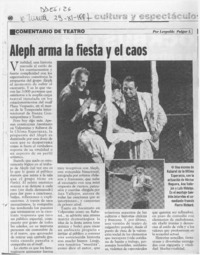 Alpeh arma la fiesta y el caos  [artículo].