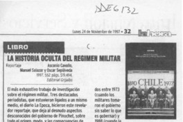 La Historia oculta del régimen militar  [artículo].