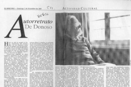 Autorretrato de Donoso