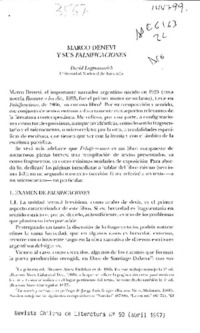 Marco Denevi y sus falsificaciones