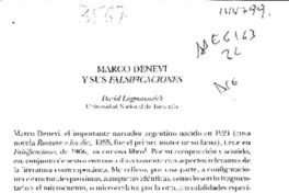 Marco Denevi y sus falsificaciones