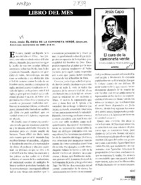 El cura de la camioneta verde  [artículo] Gac.