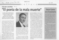 "El Poeta de la mala muerte"  [artículo].