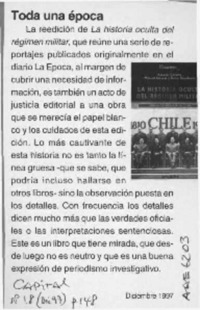 Toda una época  [artículo].