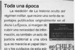 Toda una época  [artículo].