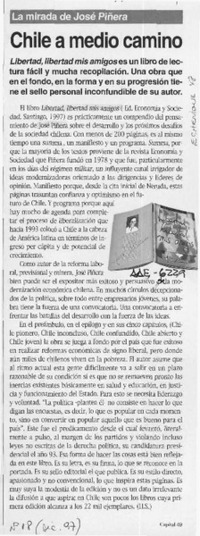 Chile a medio camino  [artículo] H. S.