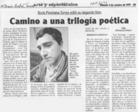Camino a una trilogía poética  [artículo].