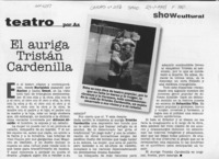 El auriga Tristán Cardenilla  [artículo] As.