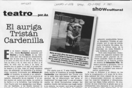 El auriga Tristán Cardenilla  [artículo] As.