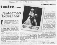 Fantasmas borrachos  [artículo] As.