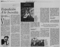 Expedición a lo increíble
