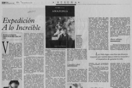Expedición a lo increíble