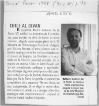Chile al diván  [artículo].