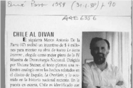 Chile al diván  [artículo].