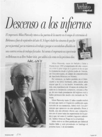 Descenso a los infiernos  [artículo].