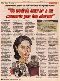 "No podría entrar a un camarn por los olores"