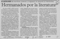 Hermanados por la literatura  [artículo].