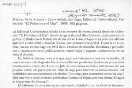 Canto rodado  [artículo] María Luz Moraga Espinosa.