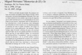 Memorias de él y yo  [artículo] E. J. A.