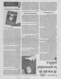 Al rescate de la universidad pública