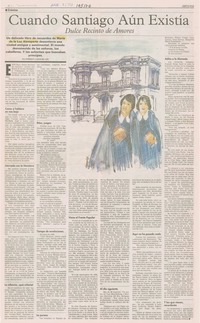 Cuando Santiago aún existía