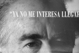 "Ya no me interesa llegar a los grandes mercados"  [artículo] Marcelo Soto.