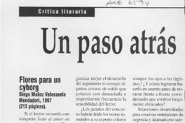 Un paso atrás  [artículo] José Promis.