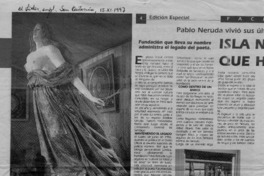 Isla Negra, un balneario que huele a poesía  [artículo].