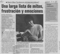Una larga lista de mitos, frustraciones y emociones