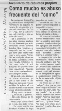 Esbozo de la sociedad chilena actual como punto de partida[artículo].