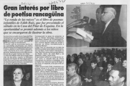 Gran interés por libro de poetisa rancagüina